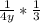 \frac{1}{4y} *\frac{1}{3}