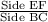 \frac{\text{Side EF}}{\text{Side BC}}