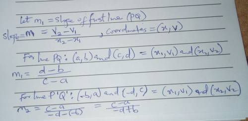 Since slope is calculated using the formula m = StartFraction v 2 minus v 1 Over x 2 minus x 1 EndFr