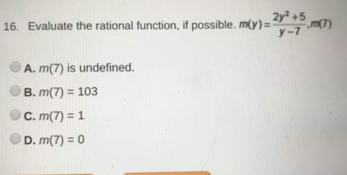 Answer the attached question by selecting of the the given answers.