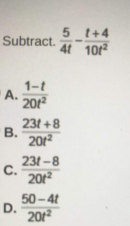 Solve the attached problem and chose from the answers below.