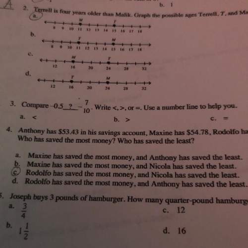 Compare -0.5_2_-10. write &lt; .&gt; .or-use a number line to you. b. &gt;  me with nu