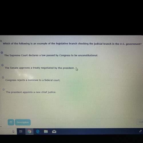 Which of the following is an example of the legislative branch checking the judicial branch in the u