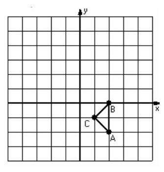 Triangle abc is reflected to form triangle a'b'c'. what is the measurement of segment a'b'?