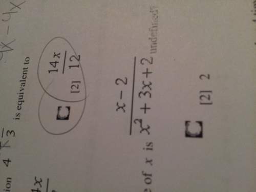 For which value of x is undefined?