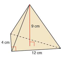 Find the volume of the pyramid!  answer asap!  i need this by tmrw. in advance! ; )