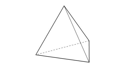 How many vertices are in the polyhedron?  3 5 6