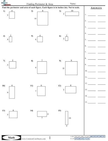 How can you find the perimeter of these shapes?