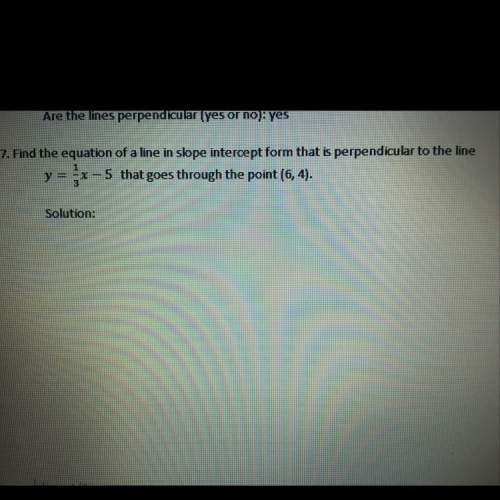 Ineed to find the equation of a line in slope intercept form. i put y=1/2x+1.5 but i don't know if i