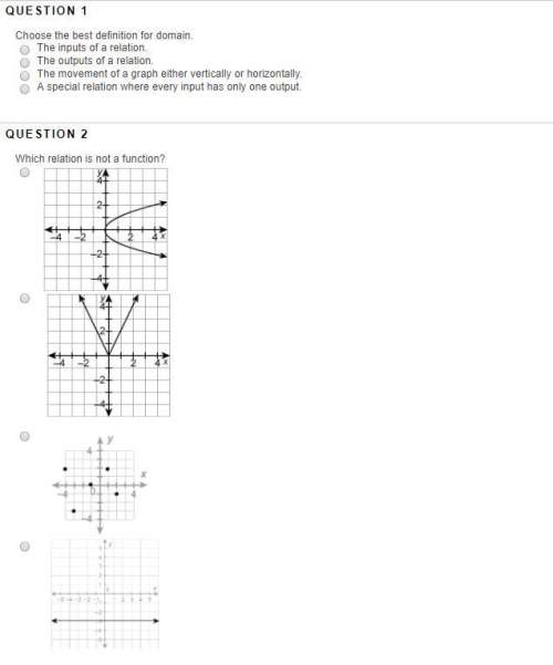 Answer choice attachment below. i put 30 pts so you'll get 15. these question are 5 poin