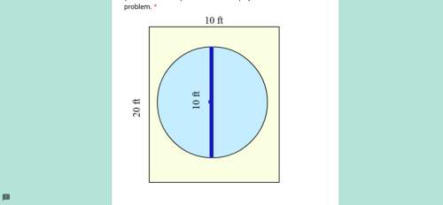 The figure below shows a circular pool with a diameter of 10ft. the pool is built into a deck which