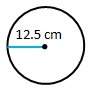 (1. what is the circumference of the circle? round your answer to the nearest foot. (2.