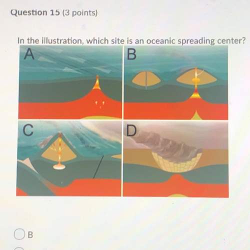 In the illustration, which site is an oceanic spreading center?