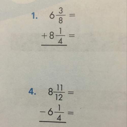 Adding and subtracting mixed numbers anybody know : p