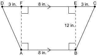 What is the area of this trapezoid?  (no answer choices)