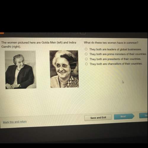 What do golfa meir and indira gandhi have in common.