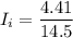 I_i = \dfrac{4.41}{14.5}