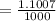 =\frac{1.1007}{1000}