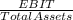 \frac{EBIT}{Total Assets}