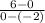 \frac{6-0}{0-(-2)}