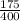 \frac{175}{400}