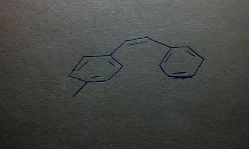 A wittig reaction occurs when 4-methylbenzaldehyde and  chloride are stirred together at room temper