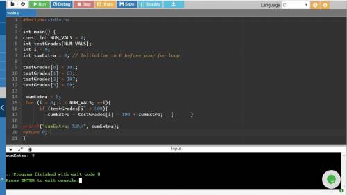 1)

Set numMatches to the number of elements in userValues (having NUM_VALS elements) that equal mat