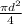 \frac{\pi d^{2}}{4}