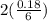 2(\frac{0.18}{6})