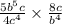 \frac{5b^{5}c}{4c^4} \times \frac{8c}{b^4}