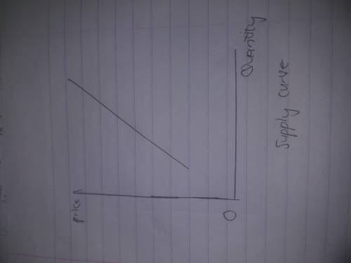 true or false: a supply curve describes how much a producer of services are willing to sell at diffe