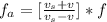 f_a  =  [\frac{v_s + v }{v_s  -v} ]* f