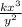 \frac{kx^3}{y^2}