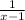 \frac{1}{x-1}