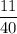 \dfrac{11}{40}