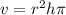 v=r^2h\pi