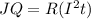 JQ=R(I^2t)