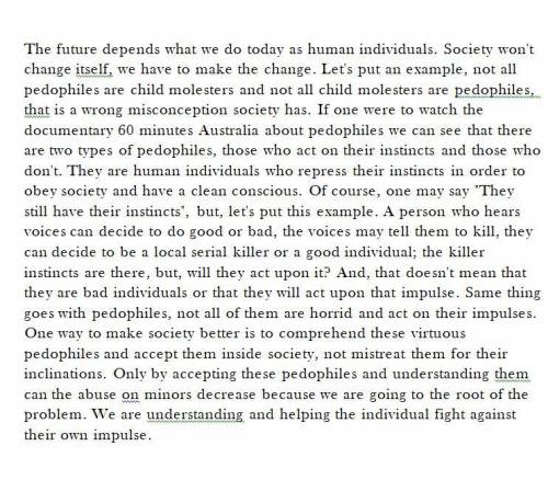 Future depends on what you do today write a paragraph. I will mark you as the brainliest. ​