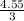 \frac{4.55}{3}