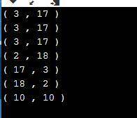 Design and implement an algorithm that gets as input a list of k integer values N1, N2,..., Nk as we