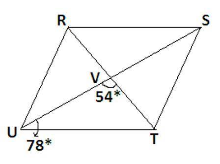 CAN SOMEONE PLEASE HELP ME RIGHT NOW.

Quadrilateral RSTU, diagonals SU and RT intersect at point V.