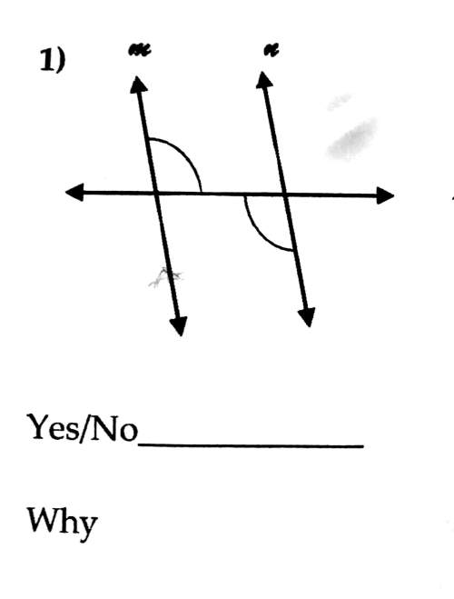 Is it possible to prove lines m and n are parallel given the following angle marks?  if