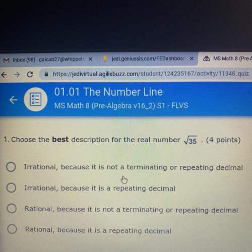 Choose the best description for the real number