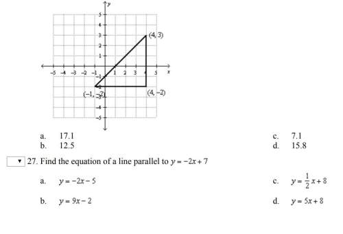 Geometryquestions 26,27multiple choice