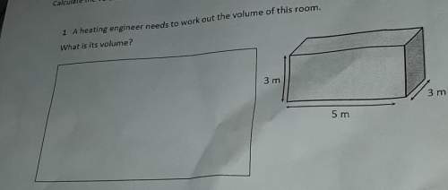 Can someone me a heating engineer needs to work out the volume of this room what is the volume