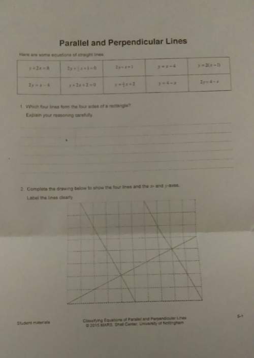 Parallel and perpendicular lines. geometry . not sure what to do.
