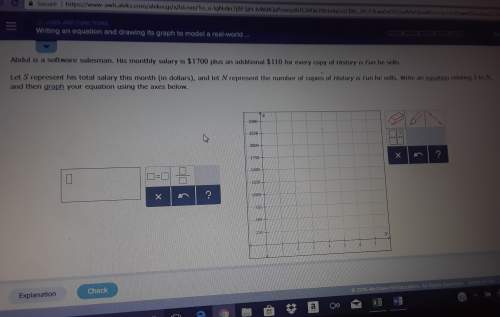 Writing an equation and drawing it's graph to model a real world