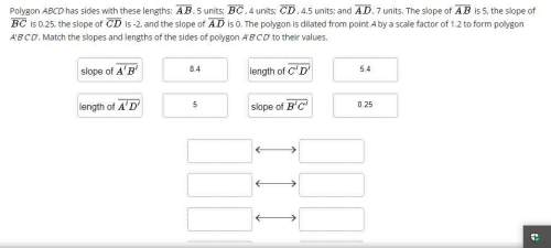 It's urgent 'polygon abcd has sides with these lengths: , 5 units; , 4 units; , 4.5 units; and ,