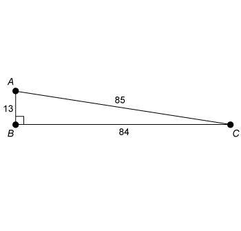 What is sin a?  a. 85/84