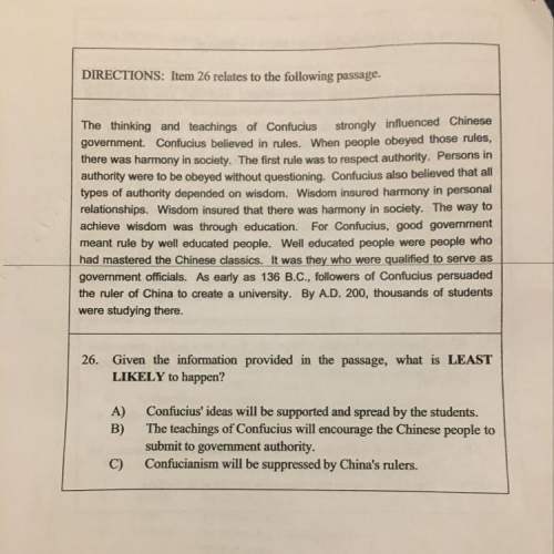 26. given the information provided in the passage, what is least likely to happen?  a)